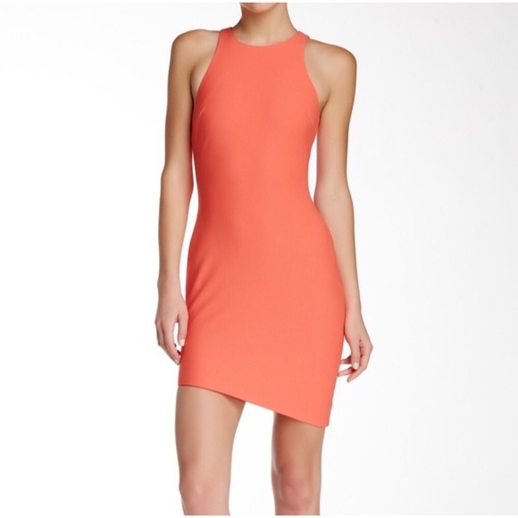 Elizabeth and James Dresses & Skirts - Elizabeth and James Orange Sherbet Mini Dress  4